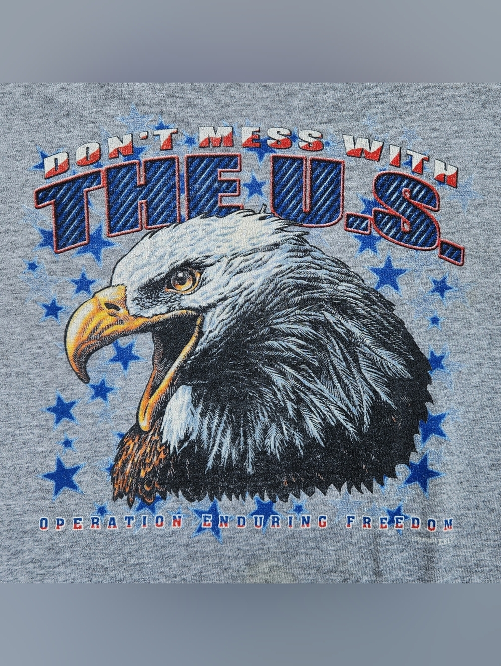 Vintage Y2K Don't Mess With The US Shirt